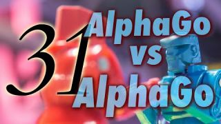 AlphaGo vs. AlphaGo with Michael Redmond 9p: Game 31