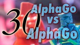 AlphaGo vs. AlphaGo with Michael Redmond 9p: Game 30